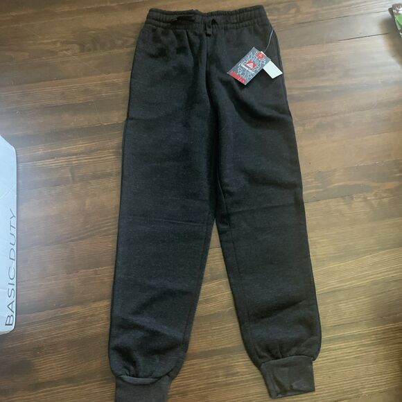 Toddler Boy Sweat Pants Roadblock Brand M 10- 12 Charcoal Color NWT - Picture 4 of 7